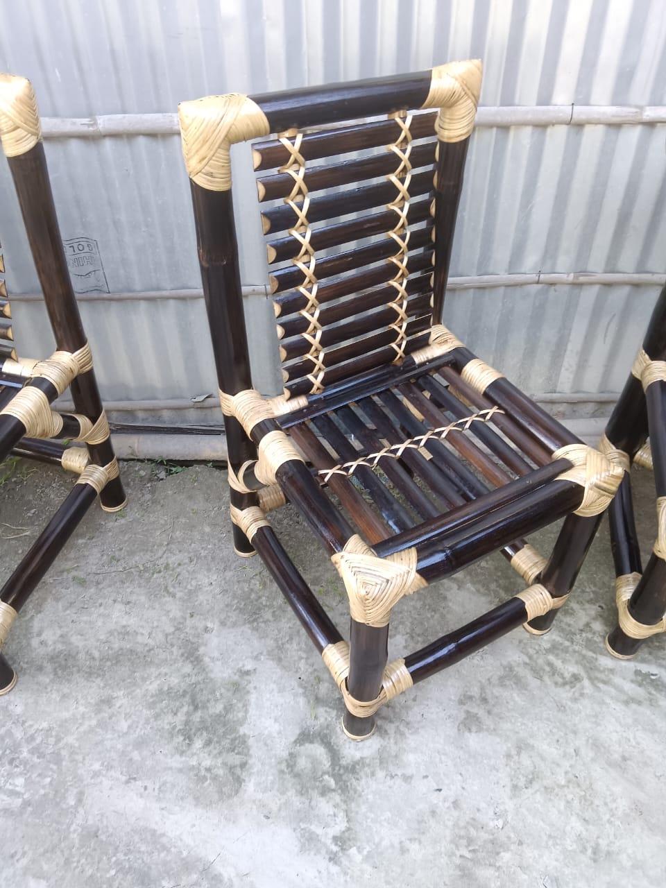 Bamboo Arm chair (2 Nos)